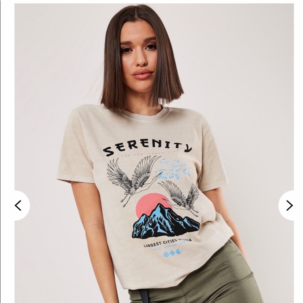 Missguided Serenity T-shirt